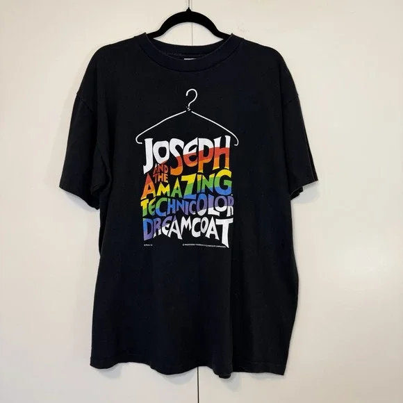 Vintage 1991 Joseph And The Amazing Technicolor Dreamcoat T-Shirt - Picture 1 of 5